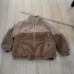 ベージュ フリースジャケット Lサイズ