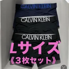 カルバンクラインボクサーパンツ《 Lサイズ 3枚セット》新品