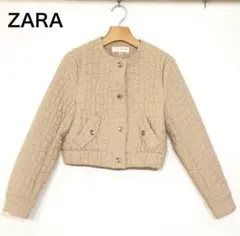 新品★ ZARA キルティングボンバージャケット XS
