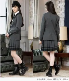 arisana フォーマルスーツ ストライプシャツ付き 165cm