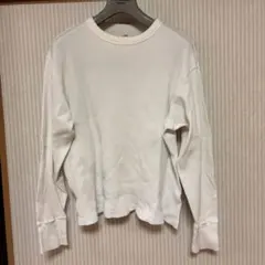 Hanes BIOTOP ホワイト 長袖カットソーのサムネイル