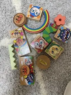 アンパンマン　積み木　はらぺこあおむし