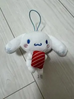 スシロー×シナモロールキャラクターぬいぐるみ