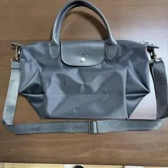 Longchamp 2WAY ショルダーバッグ グレーのサムネイル