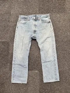 ［希少］Levi's 501 ストレートデニム W34 L29 ブランクタブ