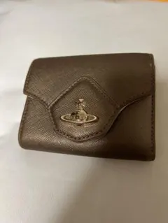 Vivienne Westwood 三つ折り財布 ブラウン - メルカリ