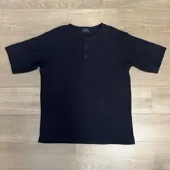 green label relaxing ハイツイストカノコヘンリーネックT