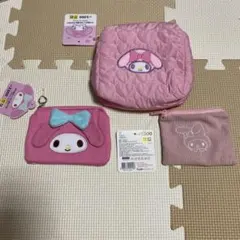 韓国ダイソー DAISO サンリオ マイメロ ポーチ　3点