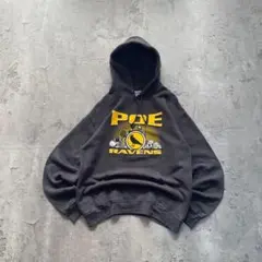 00’s ジャージーズ USA古着 POE プリント パーカー スウェット