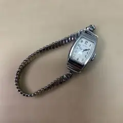 SEIKO ビンテージ　手巻き時計シルバー トノー型 手巻き時計