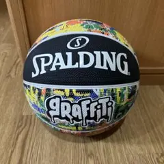 スポルディング バスケットボール 5号　グラフィティ レインボー 84520J