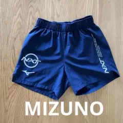 MIZUNO ミズノ　陸上競技パンツ　N-XTプラクティスパンツ　ネイビー　Sのサムネイル