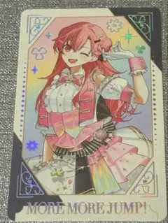 桃井愛莉 プロセカ 箔押し 感謝祭 5thグリーティングカード