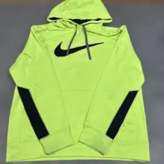 た*ん様 l*2様 ナイキ NIKE ロゴ刺繍サーマフィット パーカー 蛍光黄色