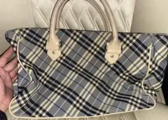 Burberry チェック柄 ハンドバッグ 中型