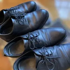 ABCマート　まとめ売り　紳士　ブラック　ビジネス　26.5cm　シューズ　2足
