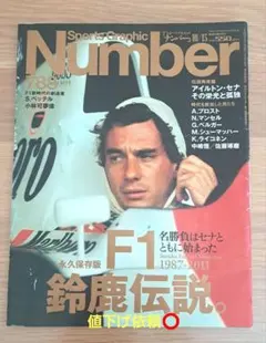 【値下げ依頼⭕】Sports Graphic Number　アイルトン・セナ