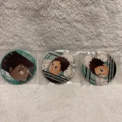 ハイキュー　及川徹　岩泉一　缶バッジ　セット