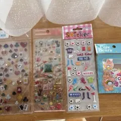 ぷっくりシールセット バラ売り、まとめ買い可