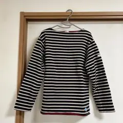 ORCIVAL ボーダー柄 バスクシャツ　裏地フリース