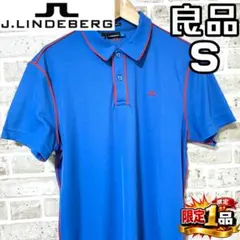 【早い者勝ち✨】ジェイリンドバーグ メンズ 半袖 ポロシャツ S ブルー/青のサムネイル