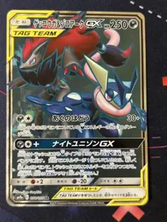 ゲッコウガ＆ゾロアークGX SR SM9a ナイトユニゾン 058/055