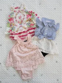 ロンパースなど4点セット　ラルフローレン　GAP まとめ売り