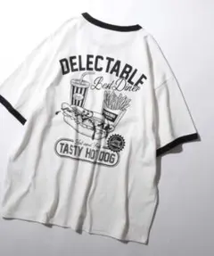 クアッシュ　フードキャラプリントTシャツ　オーバーサイズのサムネイル