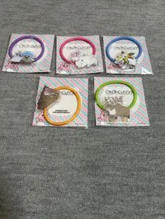 おぱんちゅうさぎ オリジナルヘアゴム コンプリート全５種 ローソン