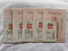 MINON 全身保湿クリーム ミルク トライアル各種　5包のサムネイル
