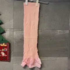ピンク フリル付き 帯揚げ
