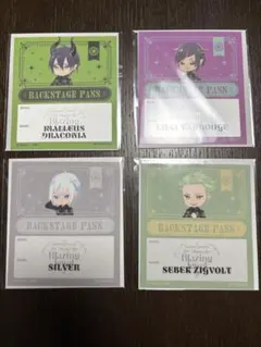 ツイステ バックステージパス風 ステッカー 特典 ディアソムニア