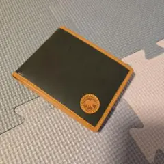 HUNTING WORLD 二つ折り財布 グリーン×イエローのサムネイル