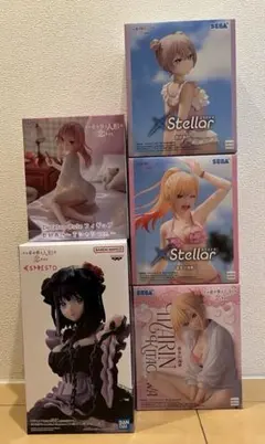 TVアニメ「その着せ替え人形は恋をする」喜多川海夢、乾紗寿叶フィギュア5点セット