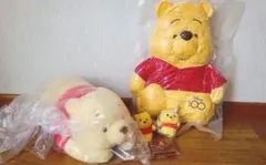 【未使用・タグ付き】ディズニー　くまのプーさん　ぬいぐるみ ミニ財布　プライズ