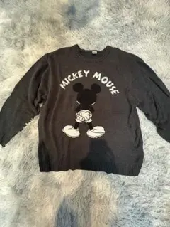 Disney ミッキーマウス ニットセーター Lサイズ