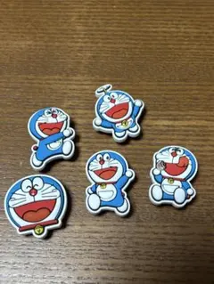 【正規品】クロックス ジビッツ　ドラえもん　5個セット　新品未使用