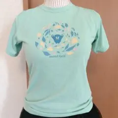 mont-bell ミントグリーン Tシャツ Sサイズ