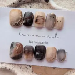 現品 ニュアンス 個性派 ネイルチップ ミラー 落書き ベリーショート15358