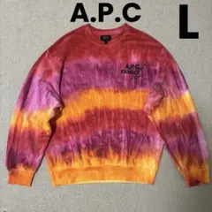 A.P.C. タイダイ染め クルーネックスウェットのサムネイル