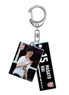 甲斐 優斗　男子バレーボール日本代表　2連アクリルキーホルダー