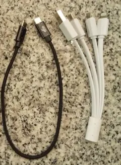 充電ケーブルUSB タイプC 3in1 PD データ転送 充電ケーブル 急速充電
