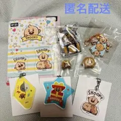 BT21 SHOOKY アクリルキーホルダー　ラバーキーホルダー　セット