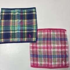 ポロ・ラルフ・ローレン ハンカチ 2枚セット