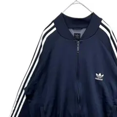 【人気カラー‼️】adidas ATP復刻 SSTトラックジャケット 紺 古着