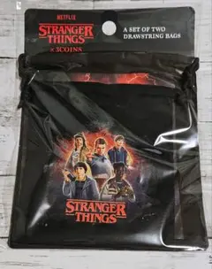 Stranger Things ドローストリングバッグ 2点セット