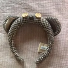 クマ耳ウール風カチューシャ Tim