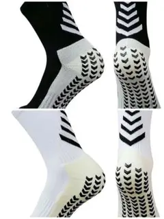 【新品未使用】グリップソックス 2足セット ブラック　ホワイト