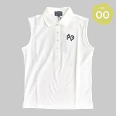 178 パーリーゲイツ ノースリーブポロシャツ ホワイト サイズ00