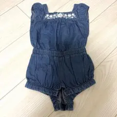 デニムロンパース 3-6のサムネイル